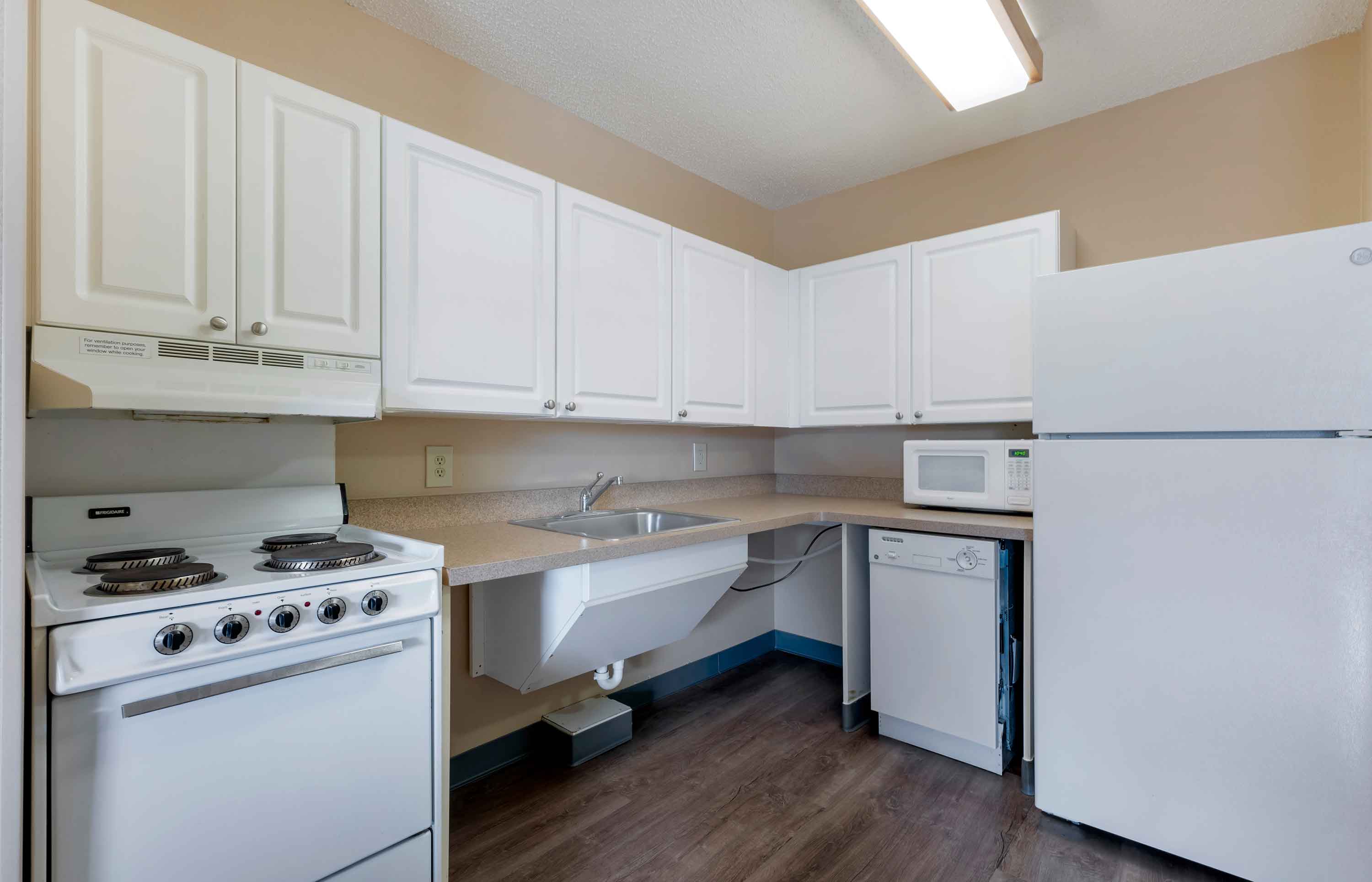 Fully Equipped Kitchens