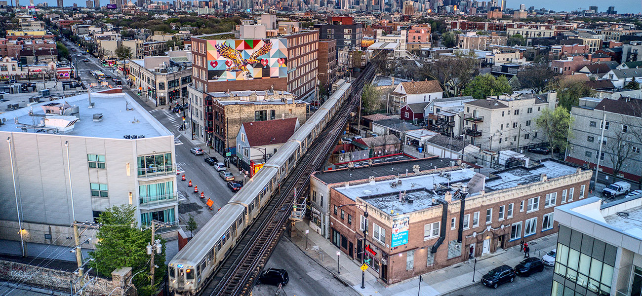 Train in Bucktown