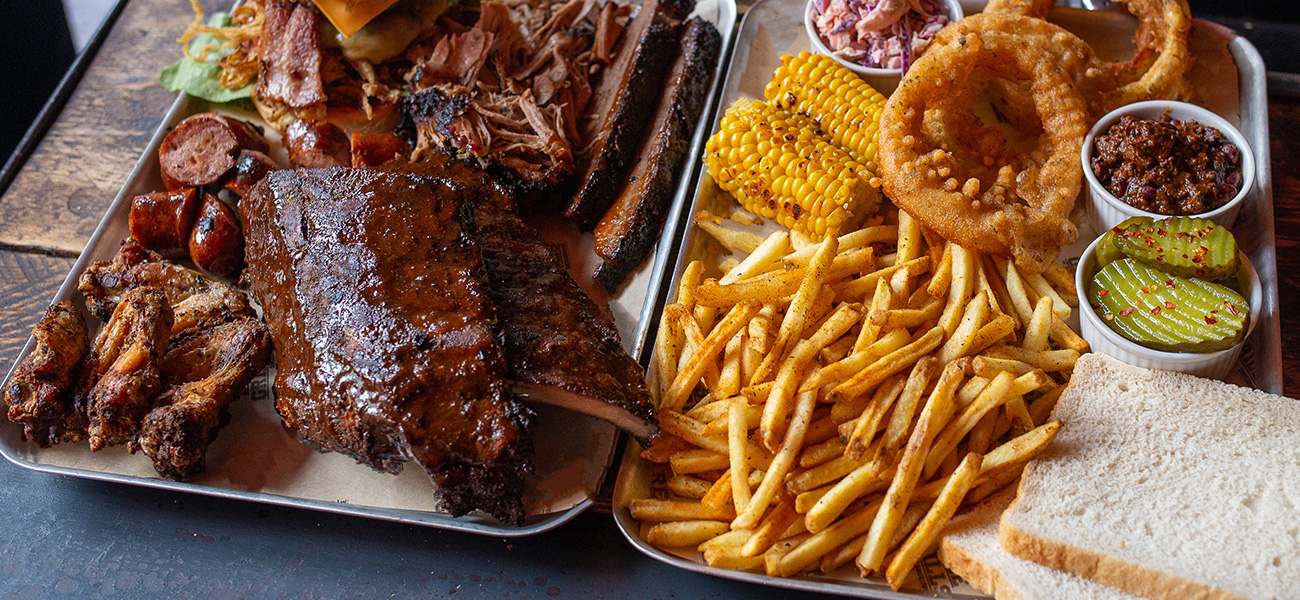 Barbecue meal