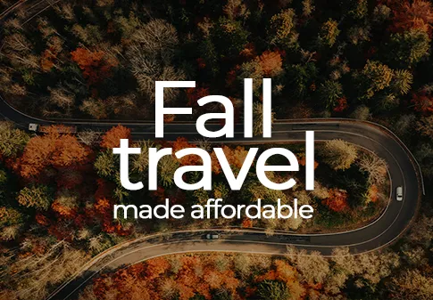fall travel made affordable